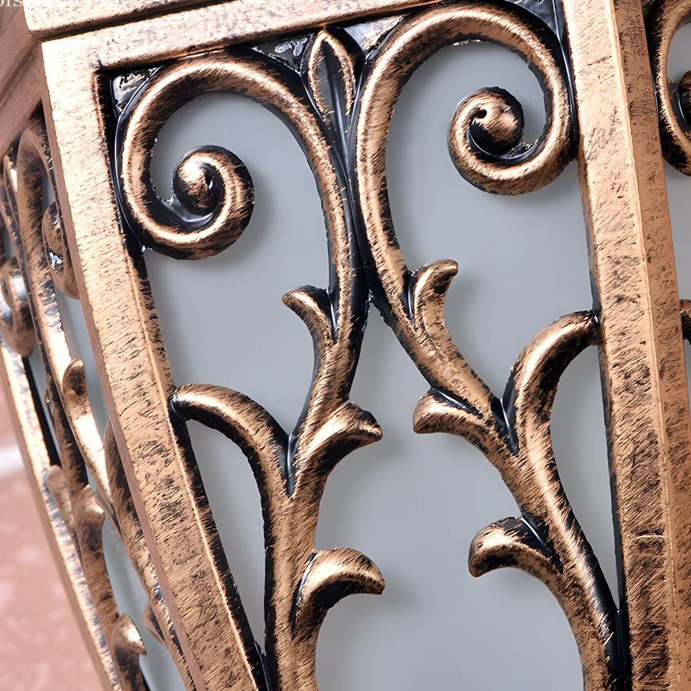 Antique Art Deco Wall Sconces Outdoor Retro Wall-Mounted Lamp
