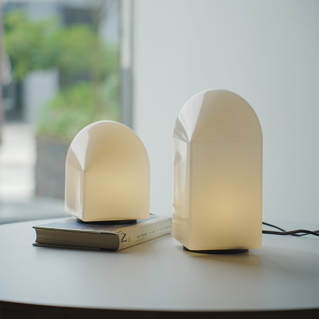 Modern White Table Lamp Creative Ambient Night Light