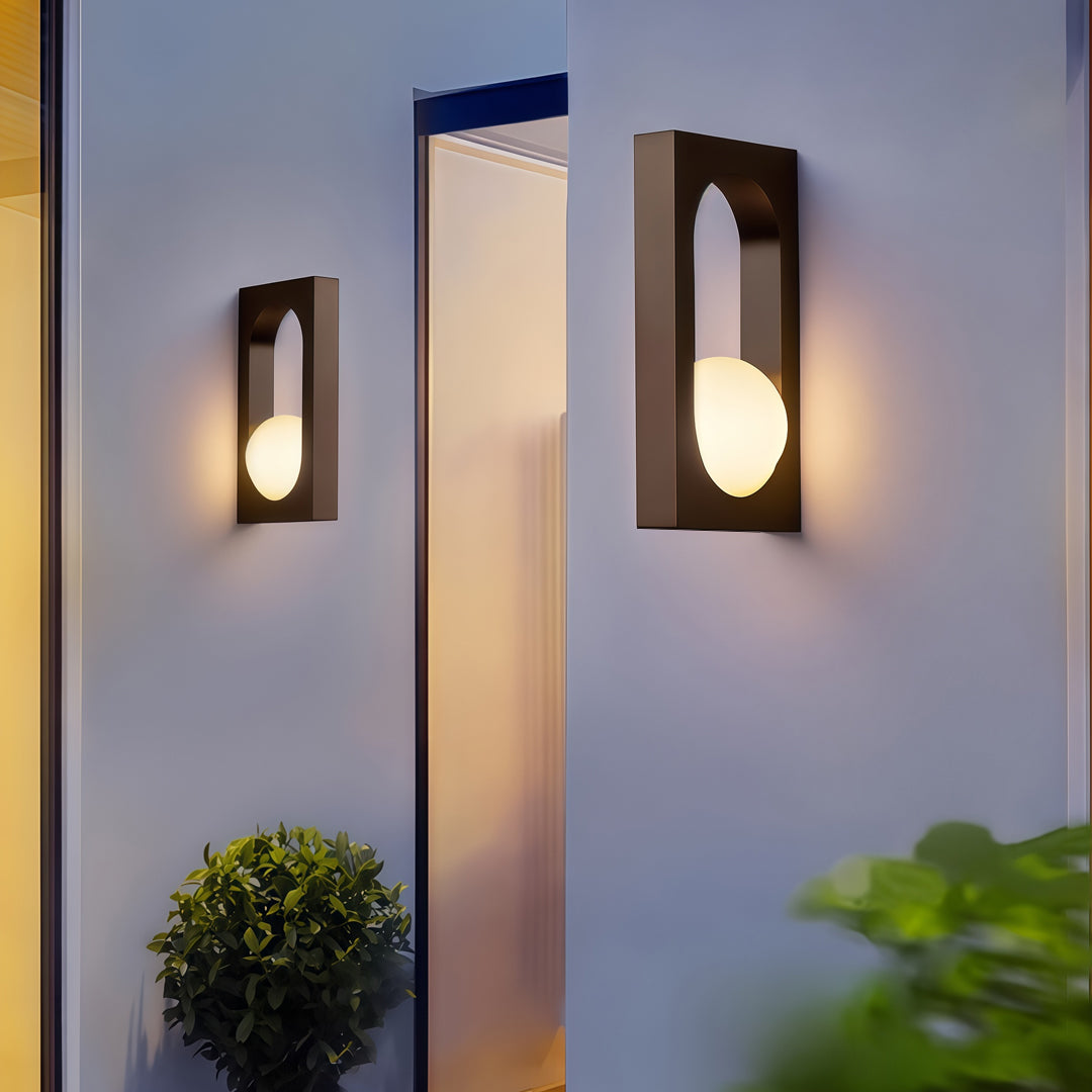 LED Outdoor Wall Lighting Ideas Waterproof American Retro Lamp