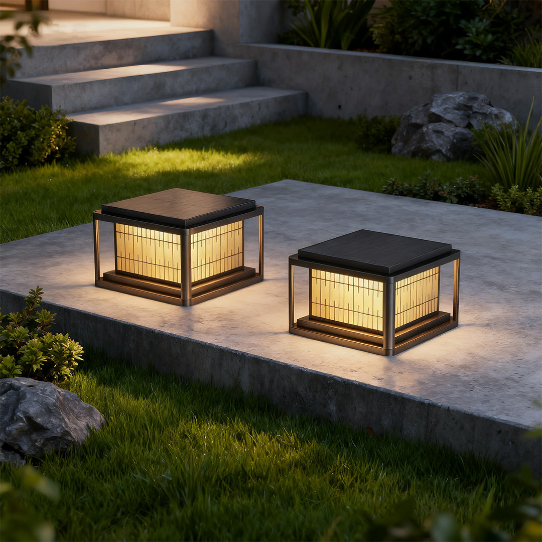 Outdoor Pillar LED Lights Waterproof Courtyard Column Light