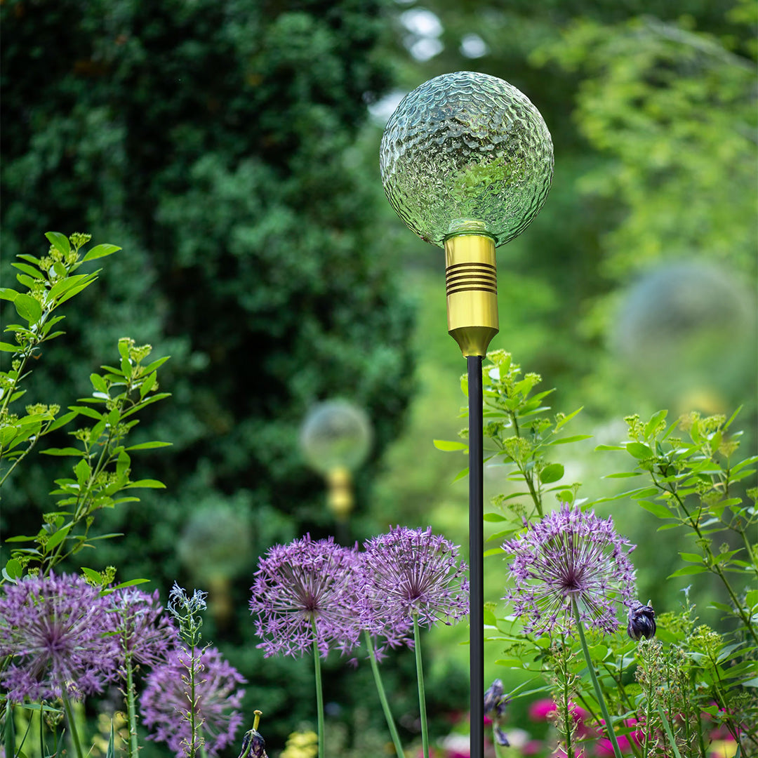 Path Landscape Lighting Outdoor Round Reed Decorative Light