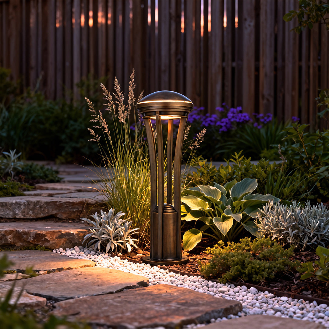 Path Light Stakes Outdoor Waterproof Antique Copper Light