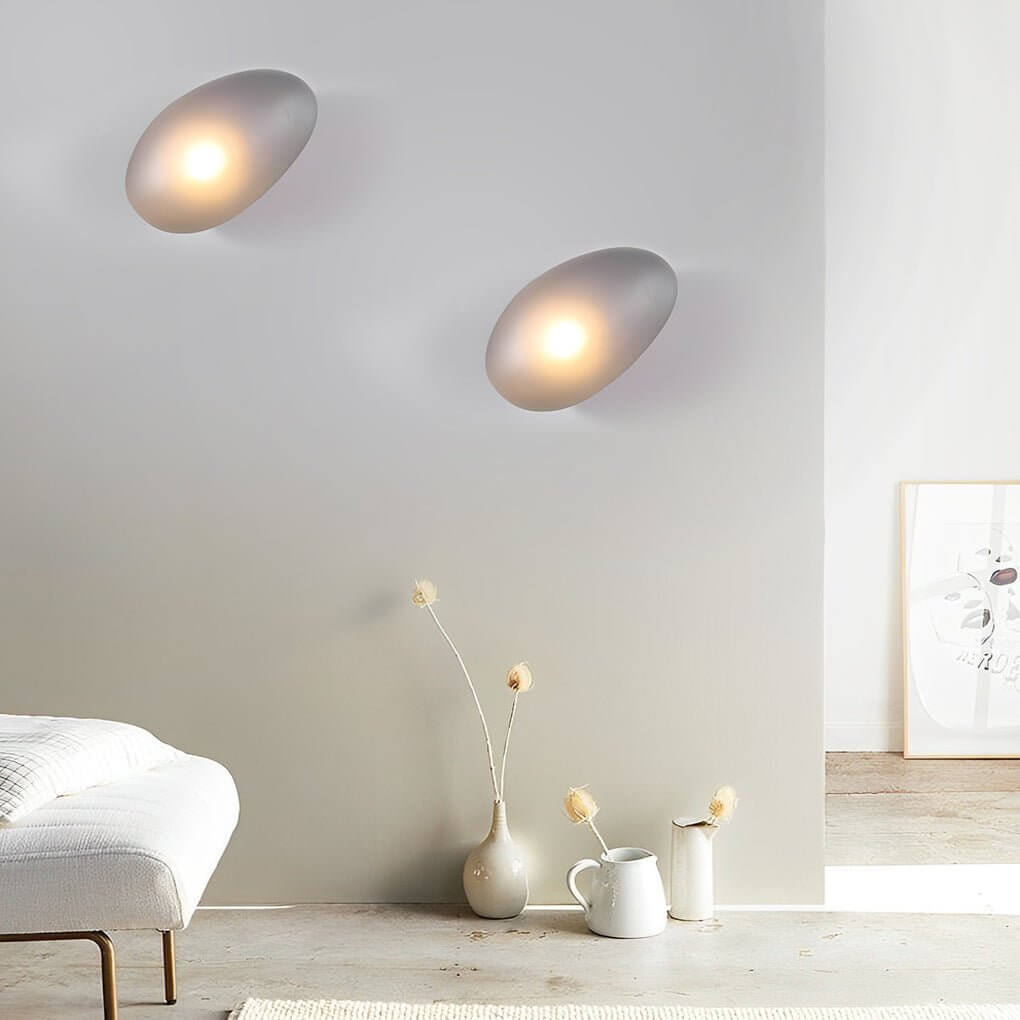 Pebbles Wall Lamp Modern Glass Decorative Lighting