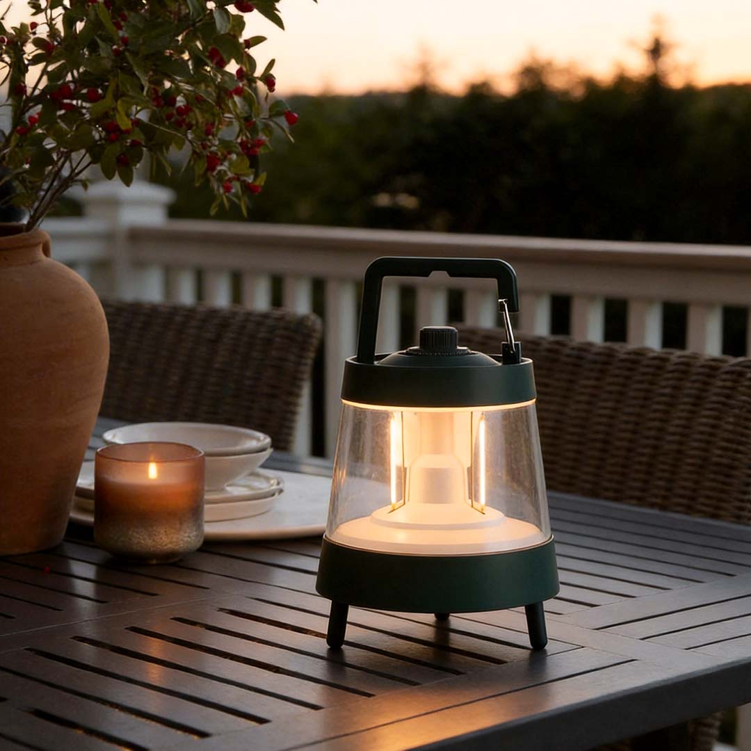 Portable Rechargeable LED Lamp USB Modern Camping Light