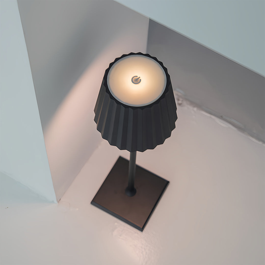 Modern Metal Table Lamp Rechargeable Touch Cordless Buffet Lamps