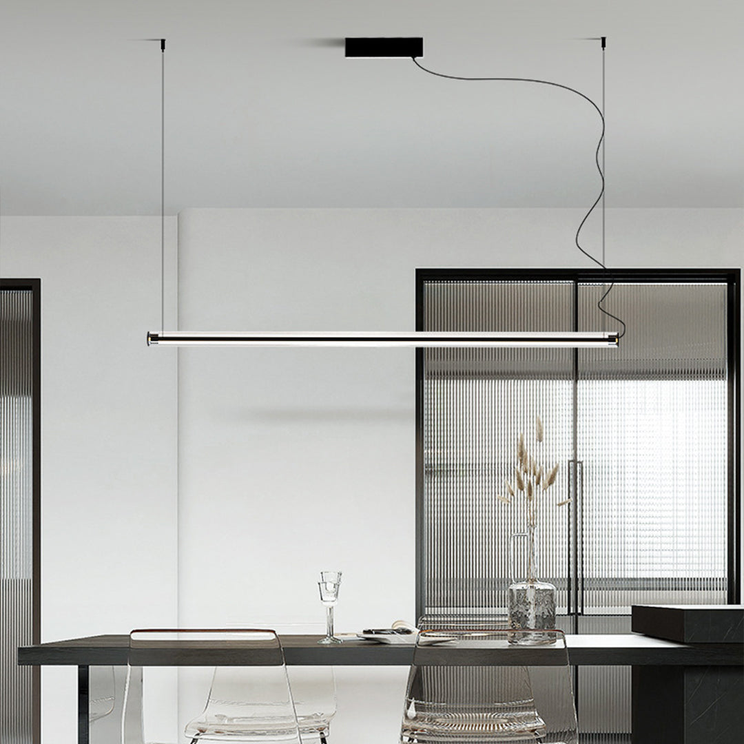 Modern Minimalist LED Linear Pendant Light