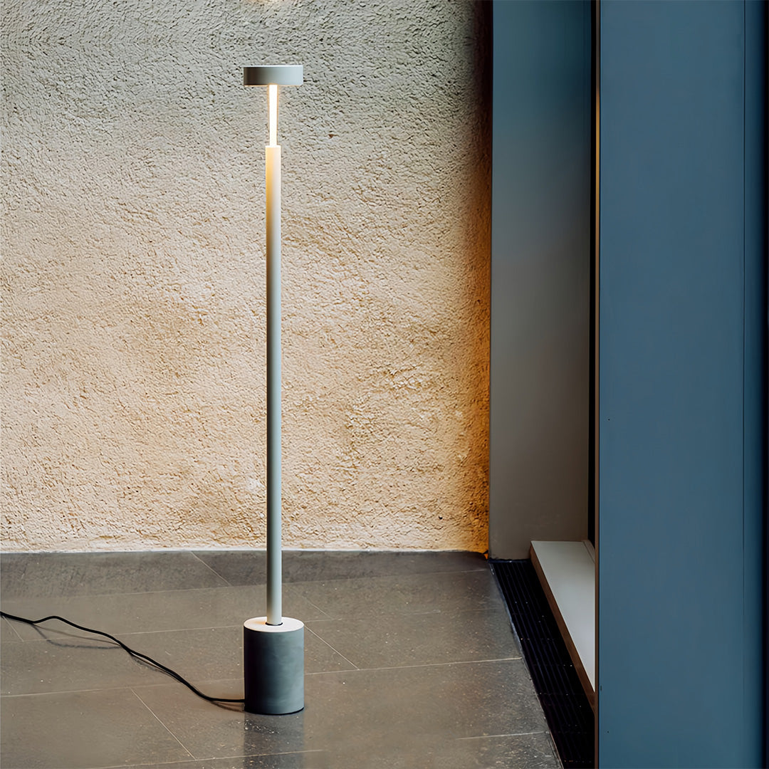 Petite Floor Lamp Modern Dimmable Contemporary Reading Pole Lamps