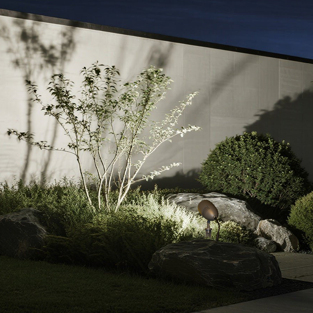 Flood LED Plug in Outdoor Spotlight Minimalist Style