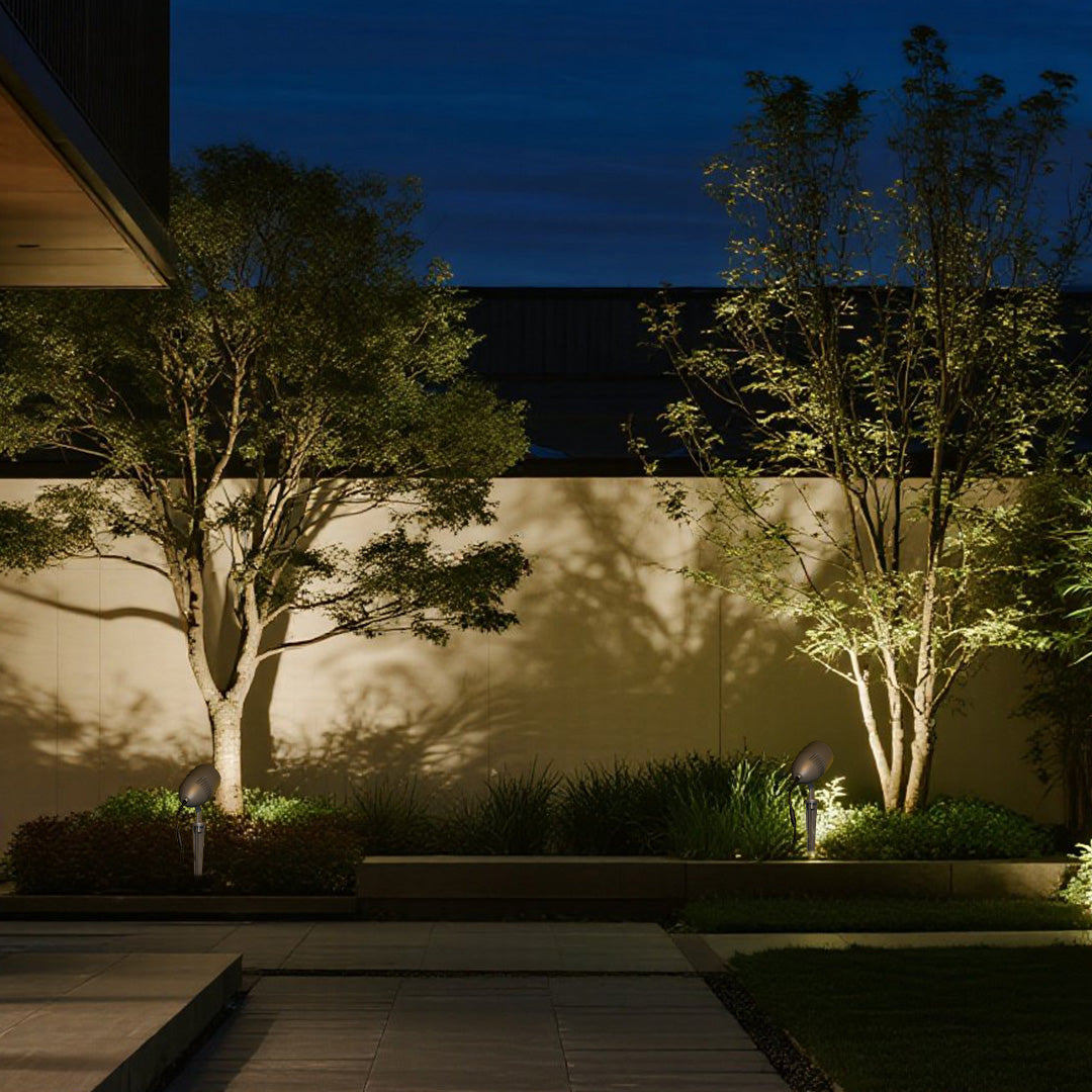 Flood LED Plug in Outdoor Spotlight Minimalist Style