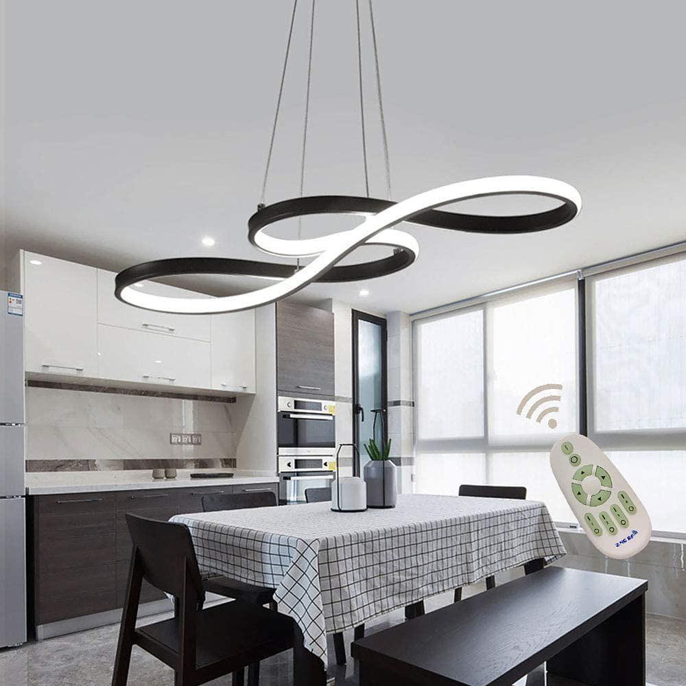 Geometric Design Semi Flush Chandeliers Metal Silica Gel Ceiling Lights