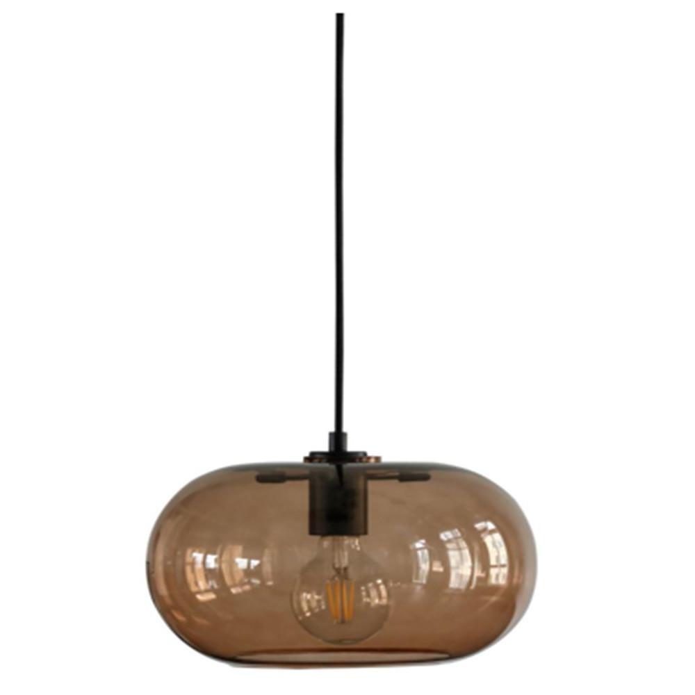 Elongated Globe Glass LED Nordic Pendant Lighting Hanging Lamp Ceiling Lights