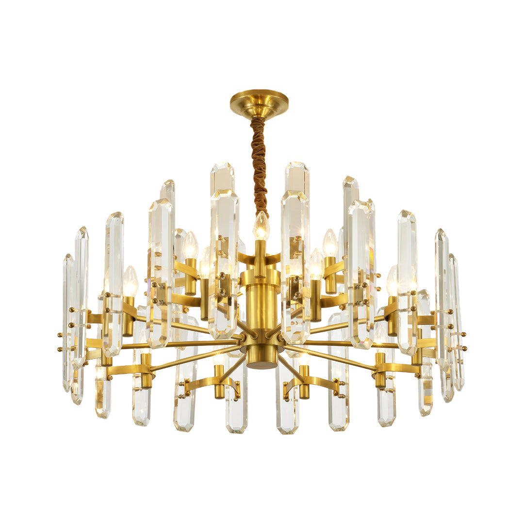 Chandelier Brass Modern Luxury Modern Glass Ceiling Light