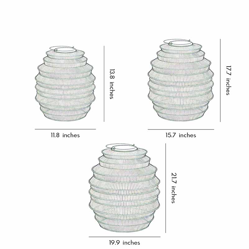 Rattan Outdoor Lantern Modern Waterproof LED Solar Light