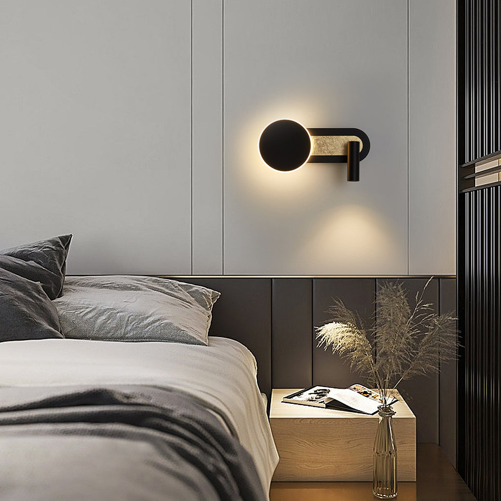 Reading Light for Bed Wall Mounted Modern Dual‑light Lamp