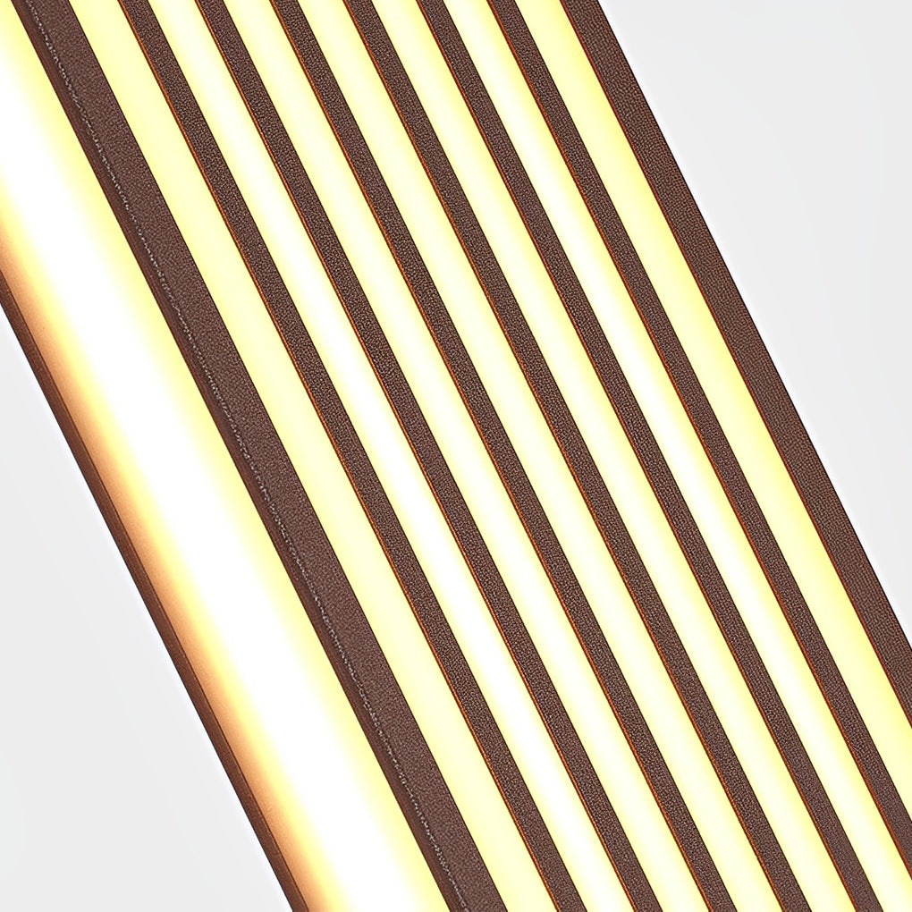 Rectangle LED Outdoor Wall Light Retro Grid Waterproof Light