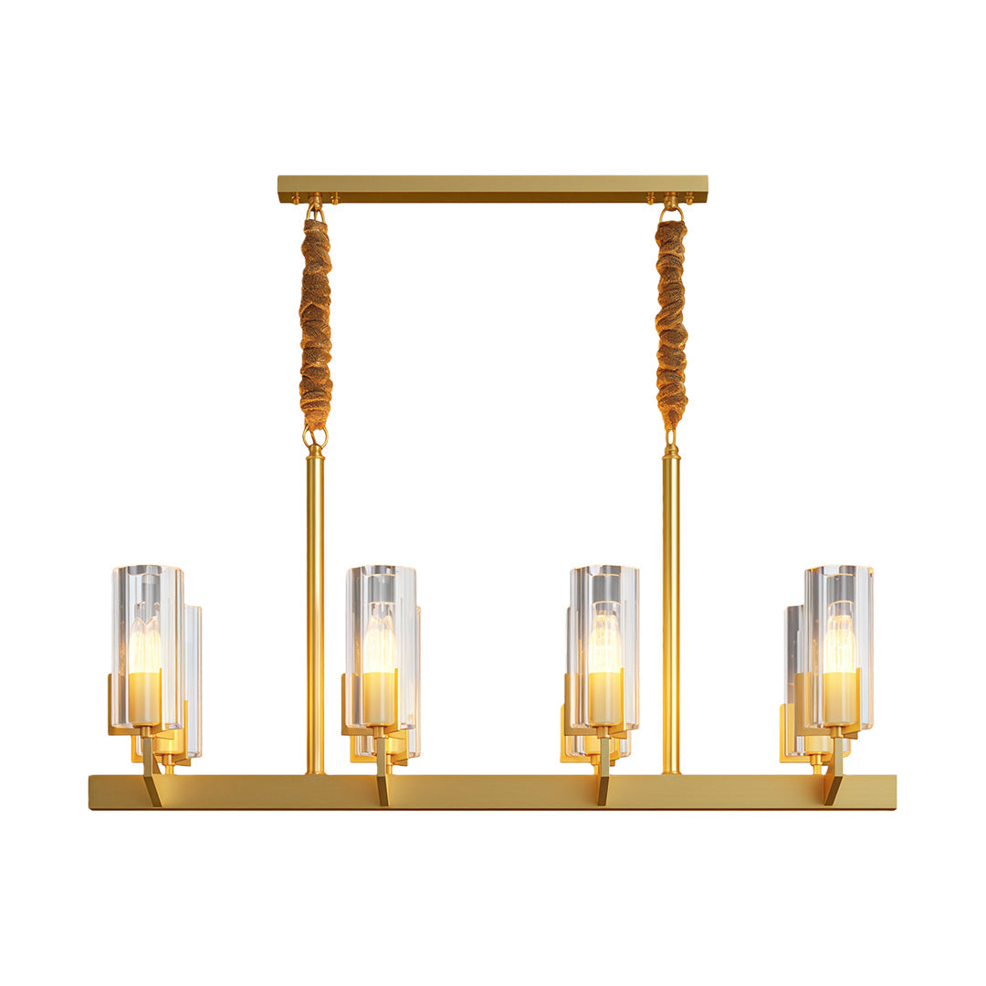 Candle Chandeliers American-Style Luxury Ceiling Light