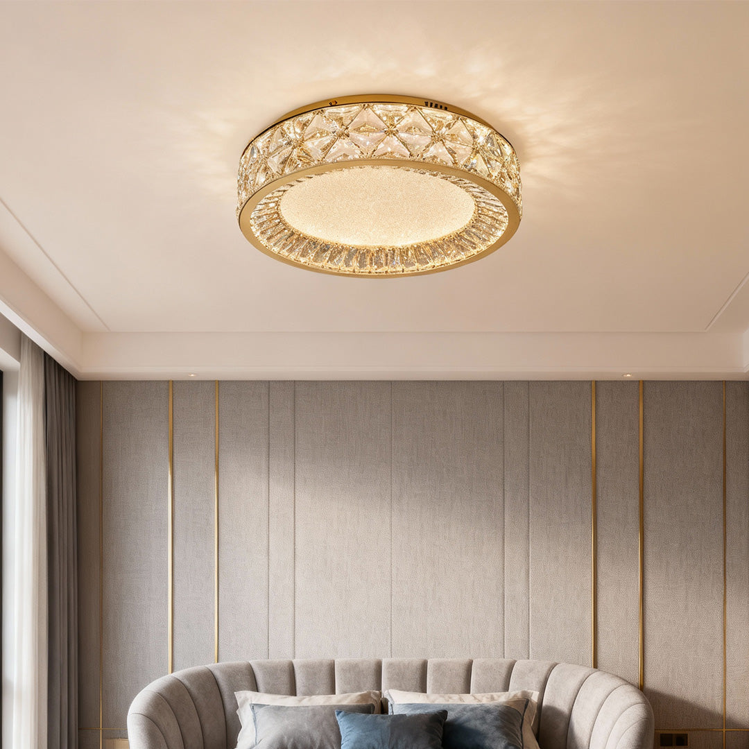 Decorative Flush Mount Ceiling Lights Luxury Crystal Light