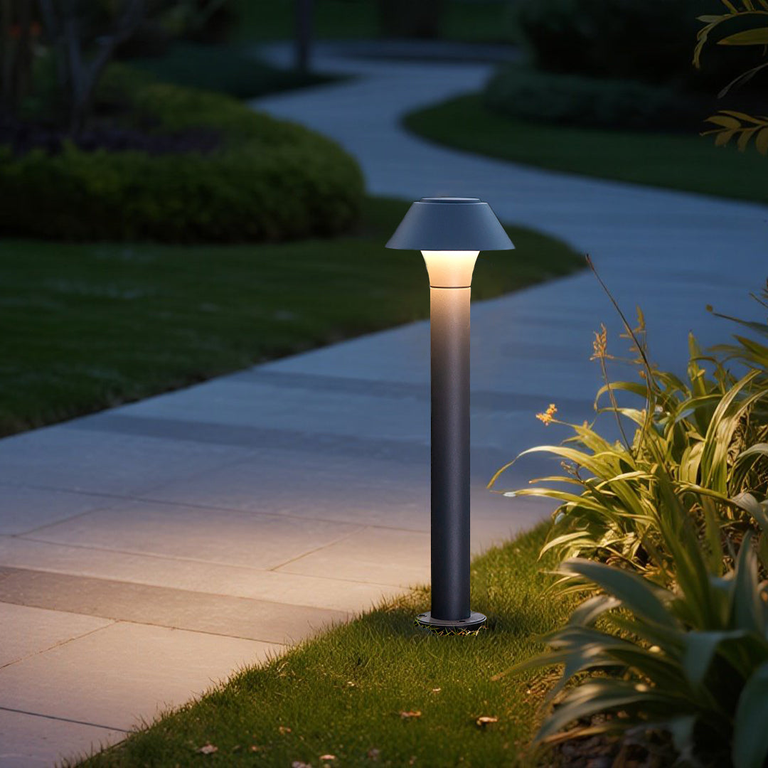 Residential Bollard Lights Minimalist Landscape Pathway Lighting