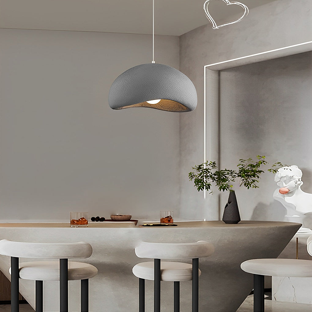 Resin Pandant Light Modern LED Unique Ceiling Light