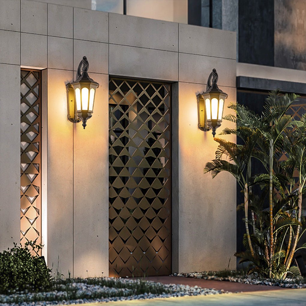 Retro Wall Sconce Classic European Waterproof Outdoor Light
