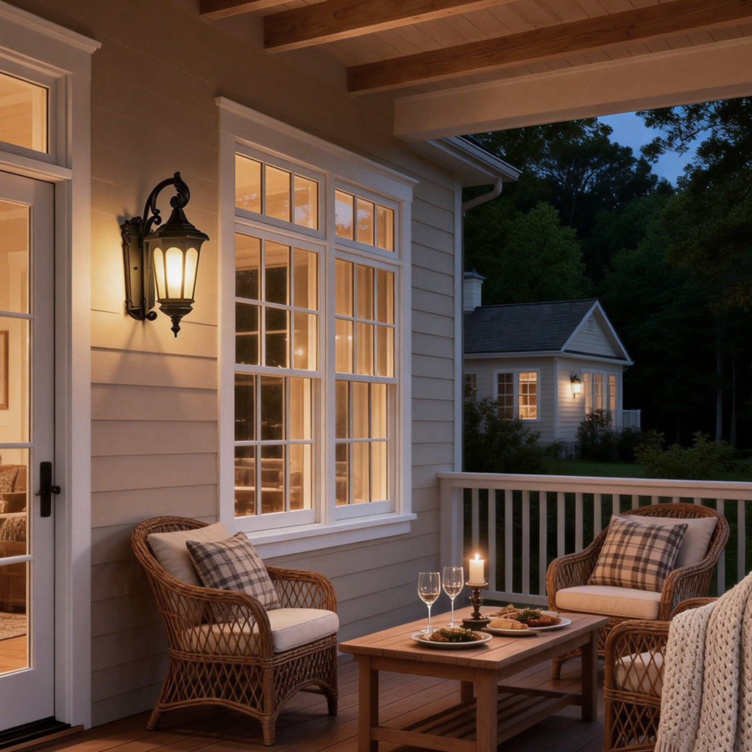 Retro Wall Sconce Classic European Waterproof Outdoor Light