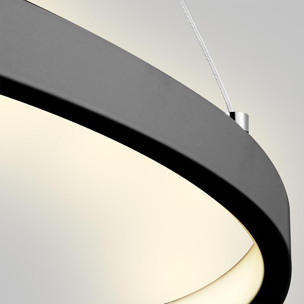 Ring Chandelier LED LED Modern Single-Head Metal Light