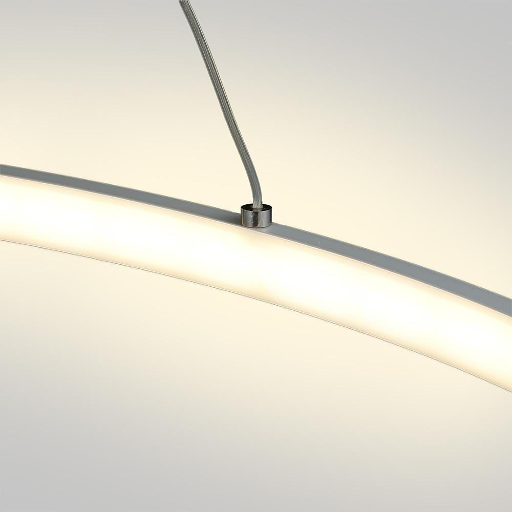 Ring Chandelier LED LED Modern Single-Head Metal Light