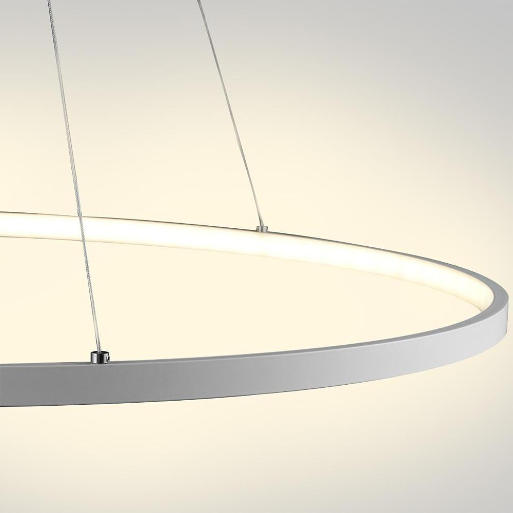 Ring Chandelier LED LED Modern Single-Head Metal Light