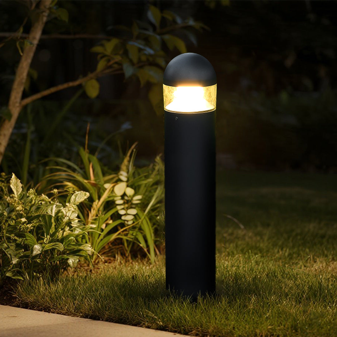 Outdoor 31in Lawn Bollard Light Minimalist Nordic Pathway Lighting