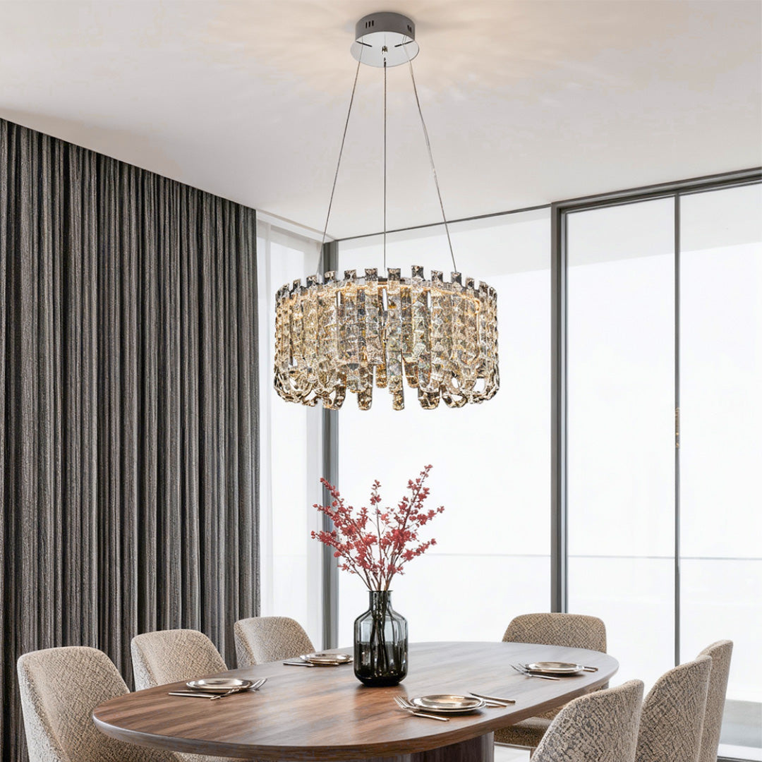 Crystal Chandelier Modern Minimalist Luxury Ceiling Light