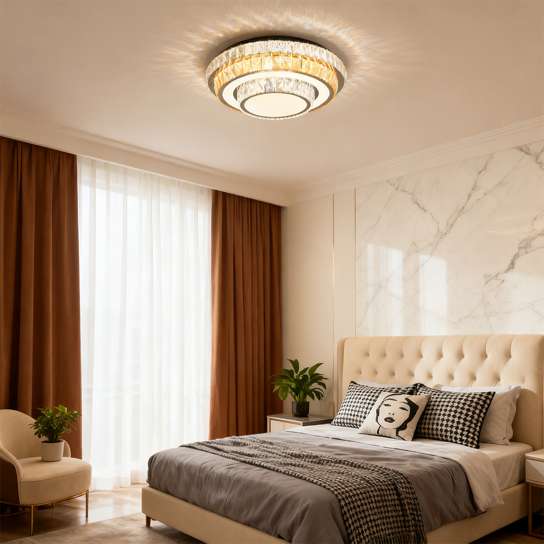 Modern Flush Mount Light Fixture Minimalist Luxury Light