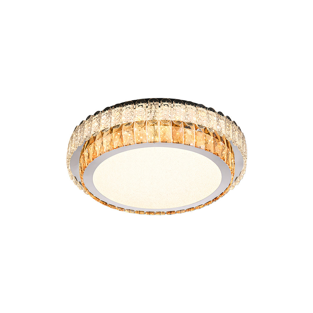 Flush Mount Ceiling Light Modern Luxury Minimalist Crystal LED Lamp