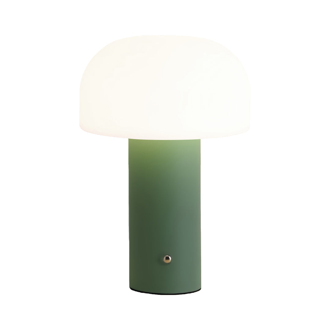 Novelty Table Lamps Iron Base and Rotomolded Mushroom Shade Lamp