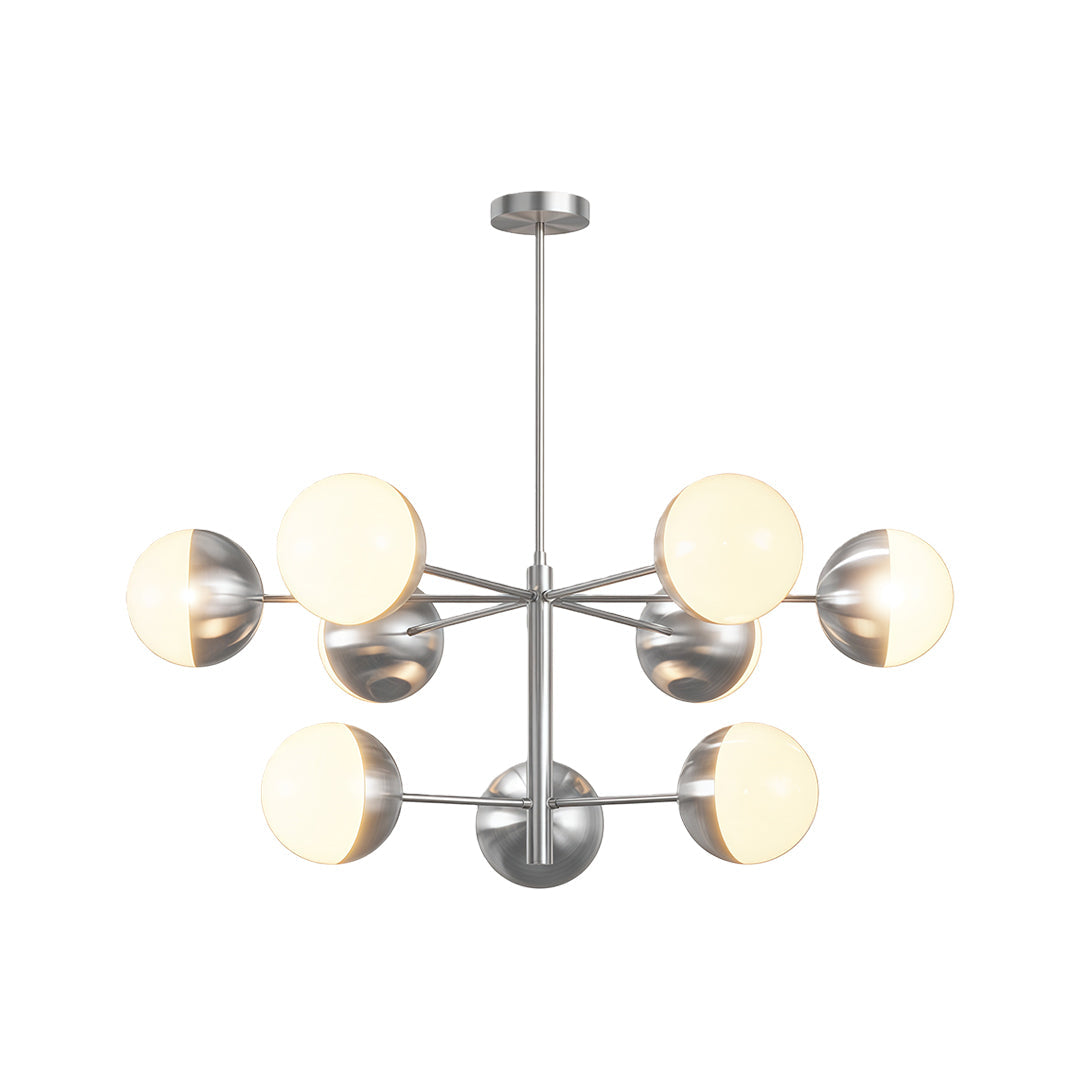 Globe Light Chandelier Modern Solid Copper Ceiling Light