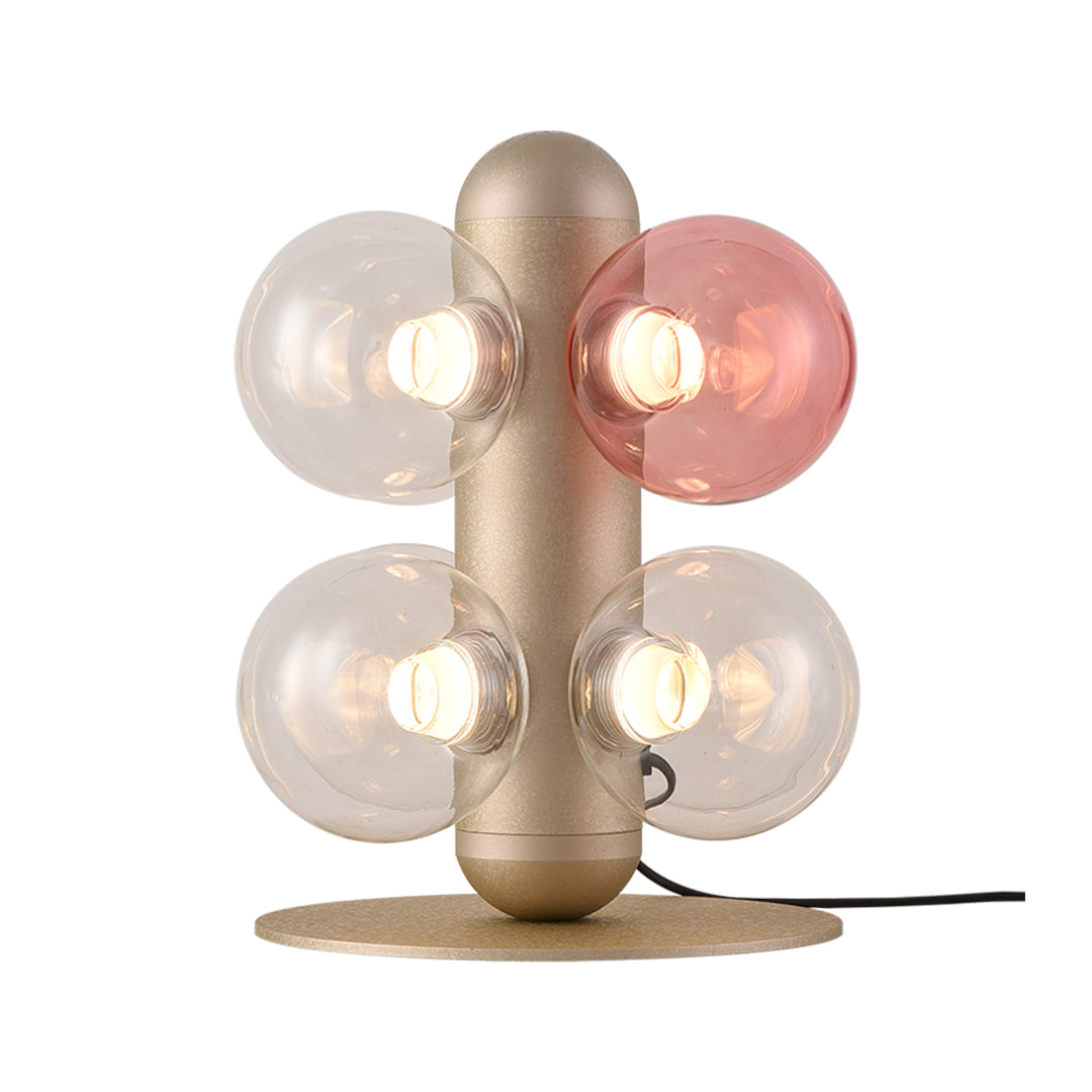 Minimalist LED Glass Bubble Table Lamp Multi-ball Decorative Lamp
