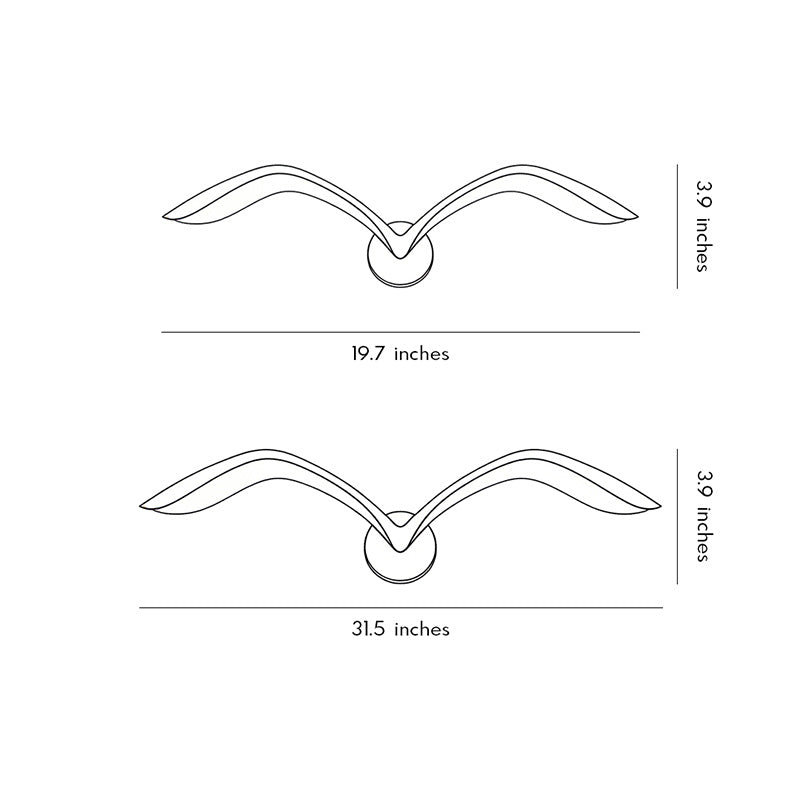 Seagull Lighting Sconcesmodern LED Quality Metal Light