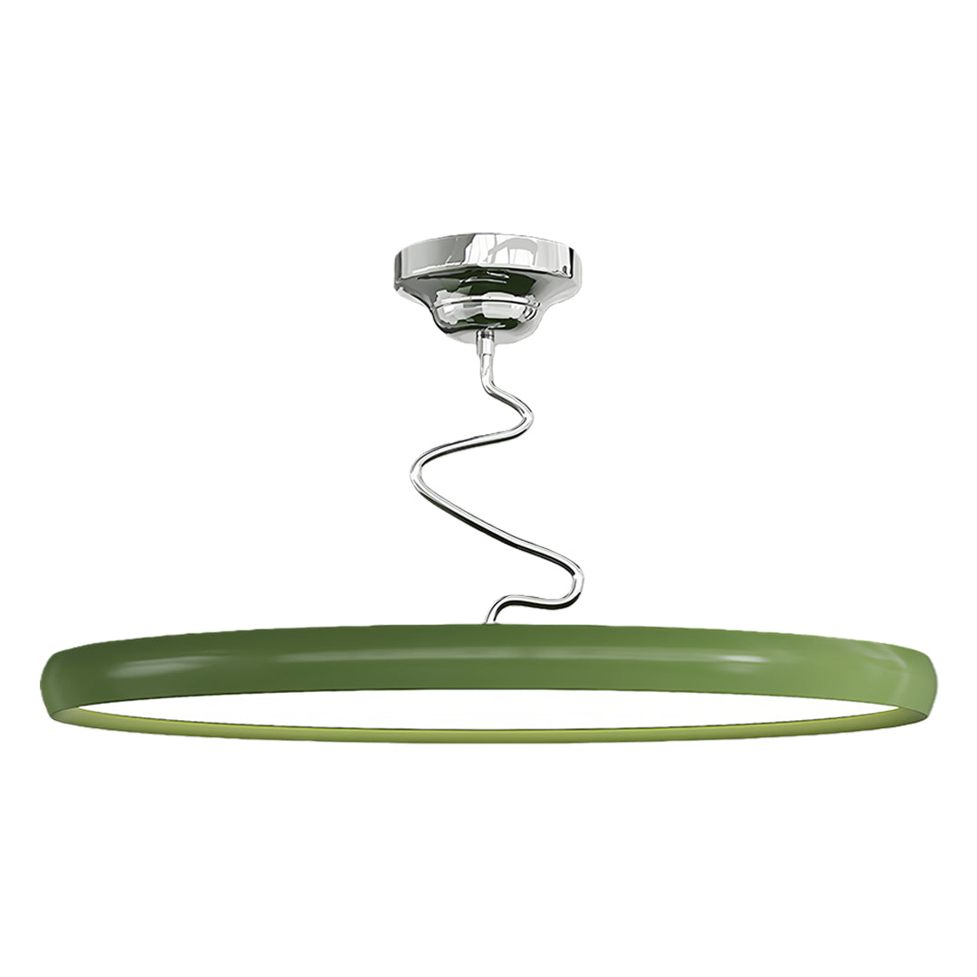 Modern Semi Flush Mount Ceiling Light Twisted wide-spectrum Light
