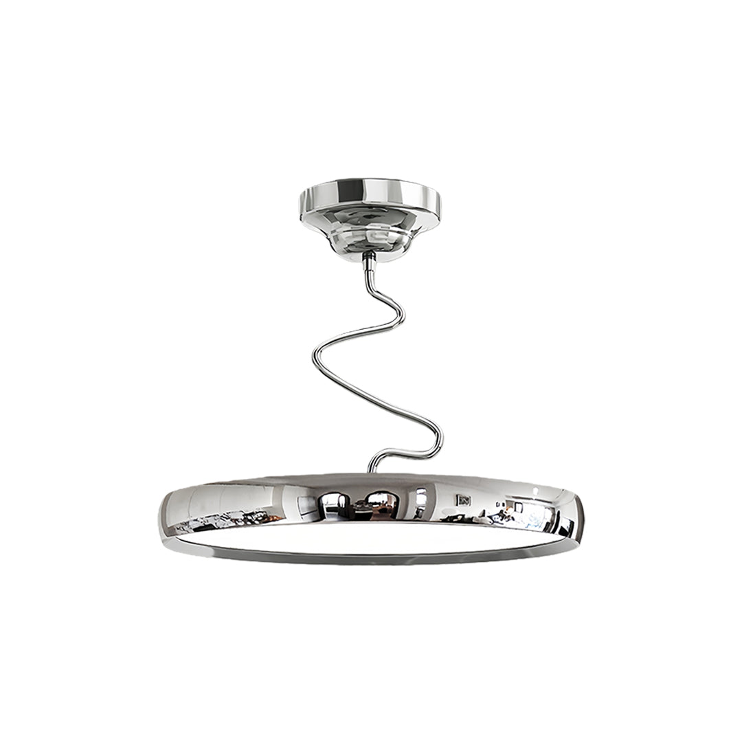 Modern Semi Flush Mount Ceiling Light Twisted wide-spectrum Light