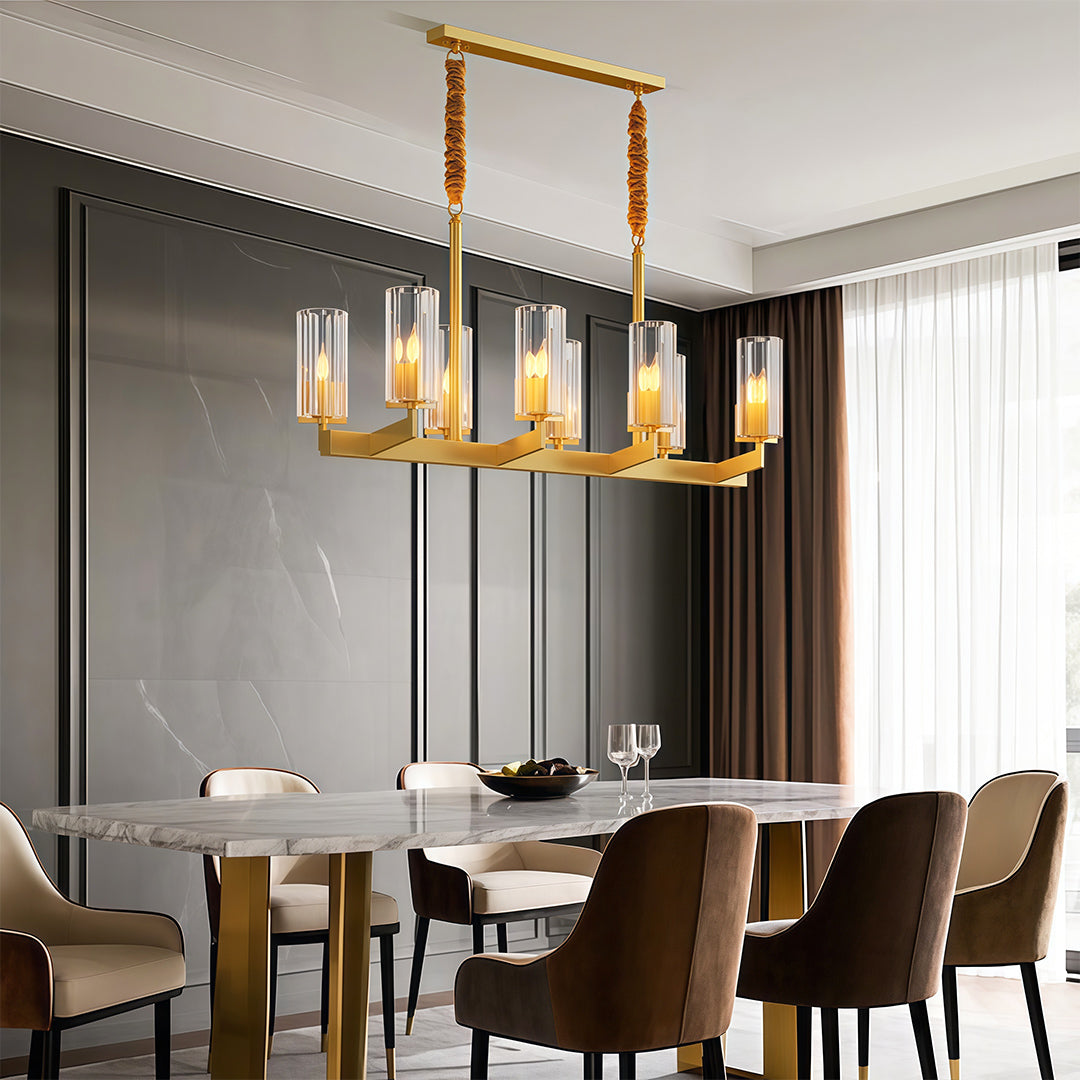 Candle Chandeliers American-Style Luxury Ceiling Light
