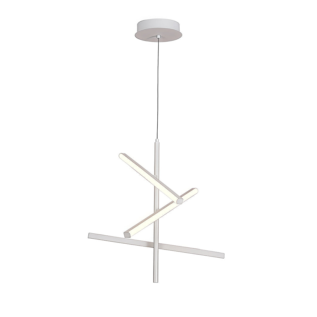 Iron Linear Chandelier Nordic Creative Adjustable Ceiling Lights
