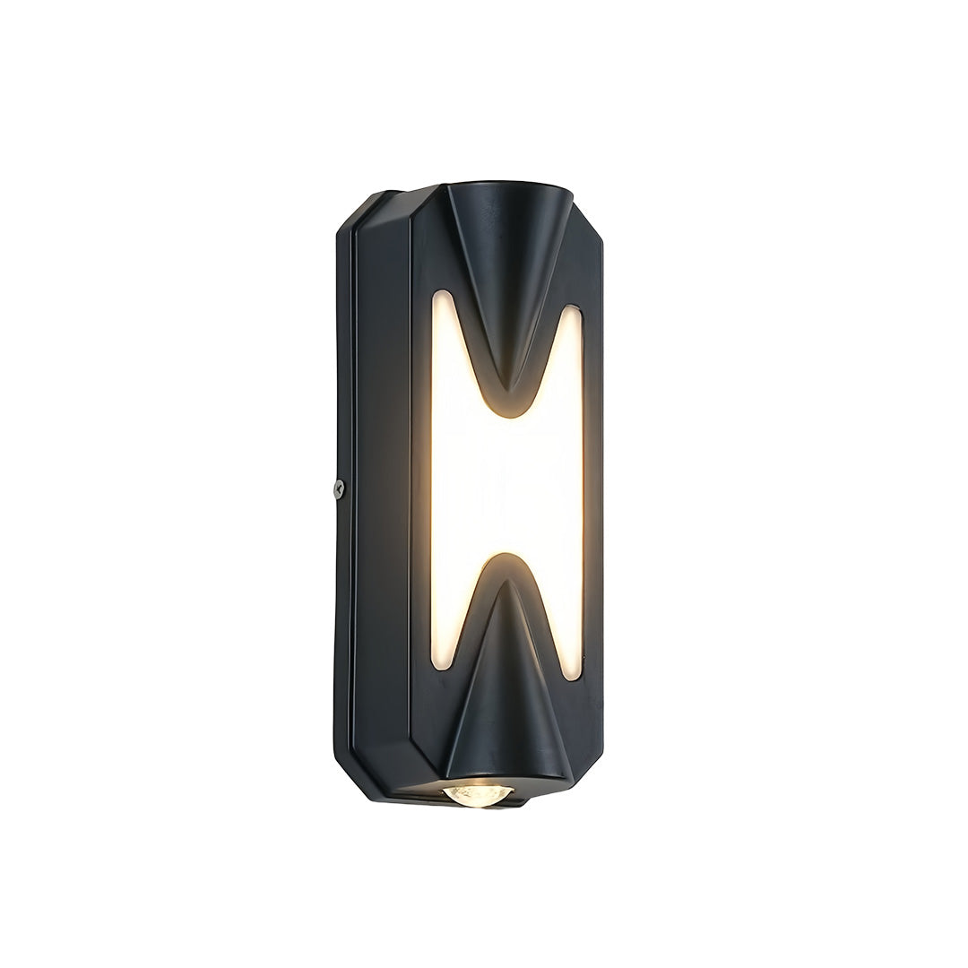 Up Down Outdoor Wall Light Geometric Minimalist Lamp
