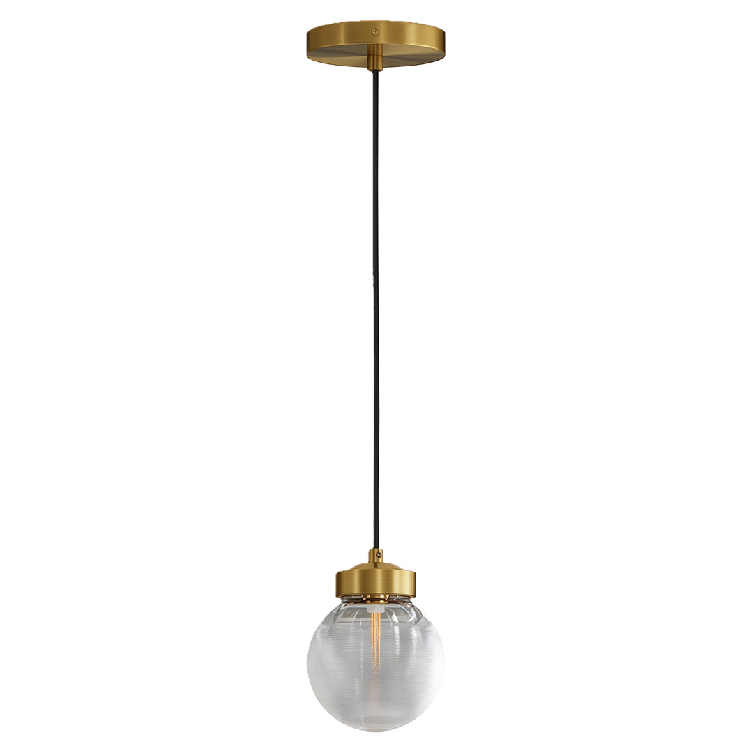 Modern Copper Chandelier Creative Luxury Glass Ceiling Light