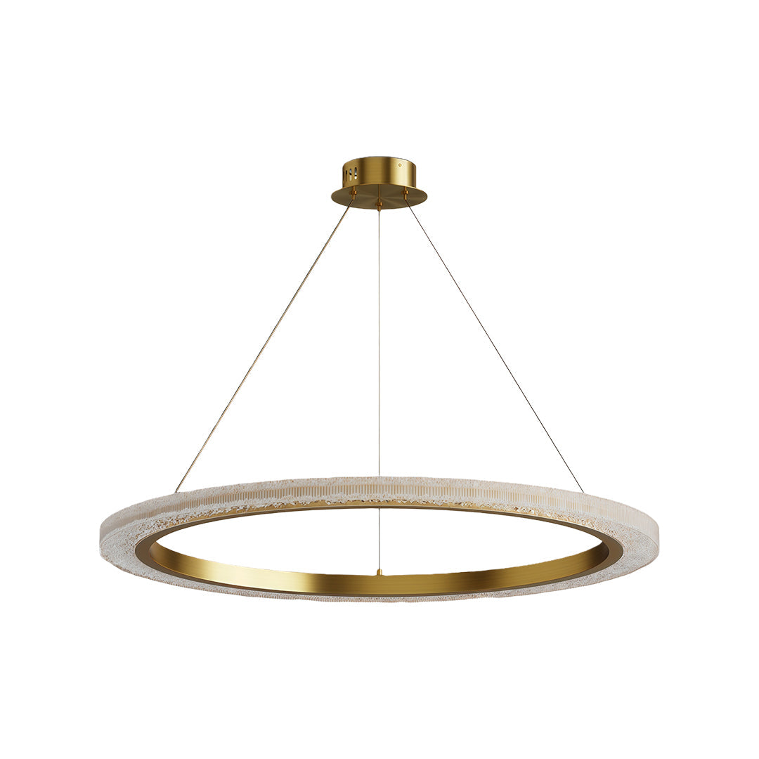 Round Modern Chandelier Minimalist Acrylic Ceiling Light