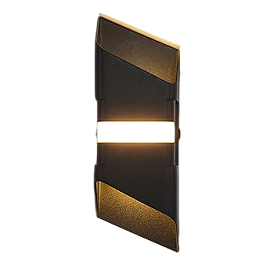 Square Tube LED Up And Down Outdoor Wall Lights