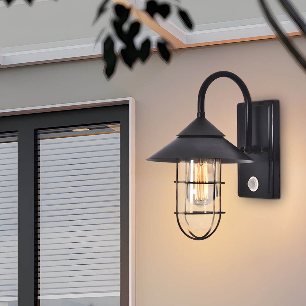 Barn Wall Light Retro Waterproof Black Outdoor Light