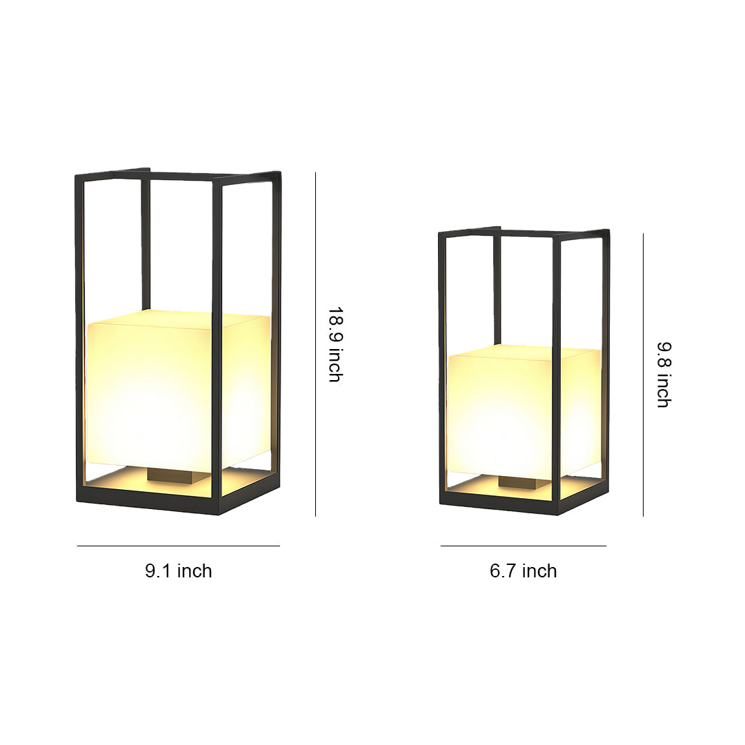 Contemporary Outdoor Lanterns Waterproof Ambience Landscape Light