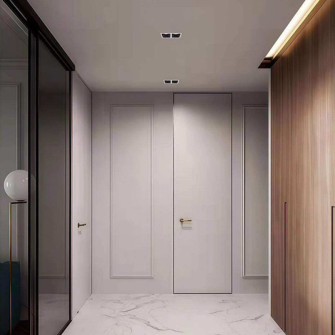 Square LED Downlights Grid LED Linear Recessed Light