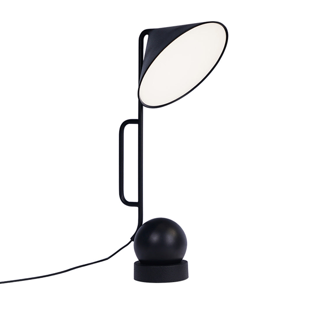 Black Metal Desk Lamp Creative LED Industrial Style Black Study Lamp