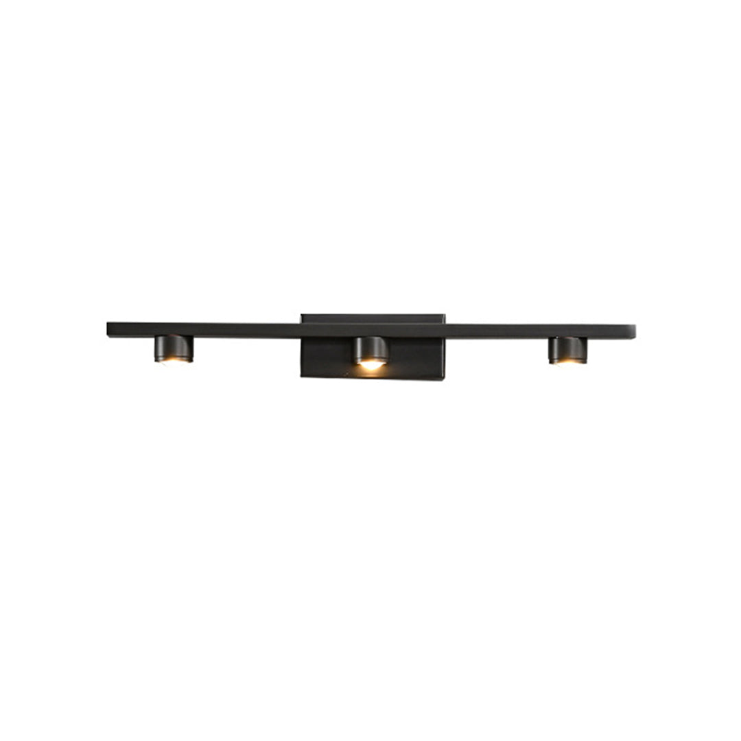 Black Vanity Lights For Bathroom Minimalist LED Mirror Cabinet Light
