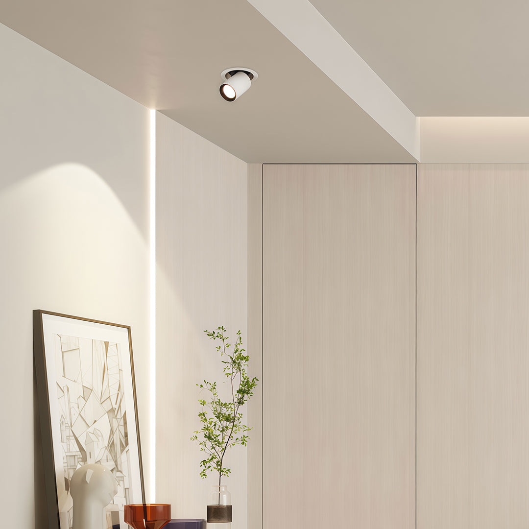 LED Indoor Spotlights Extendable Rotatable Embedded Light